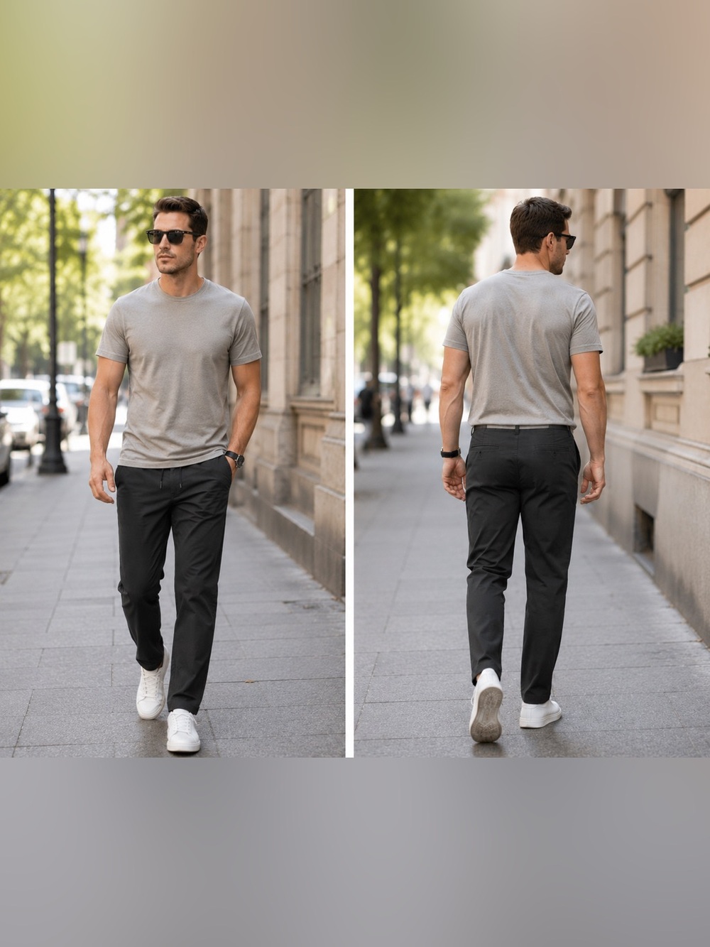 Goodfellow & Co Men’s Black Casual Pants 31x30 Stretch Comfort Fit